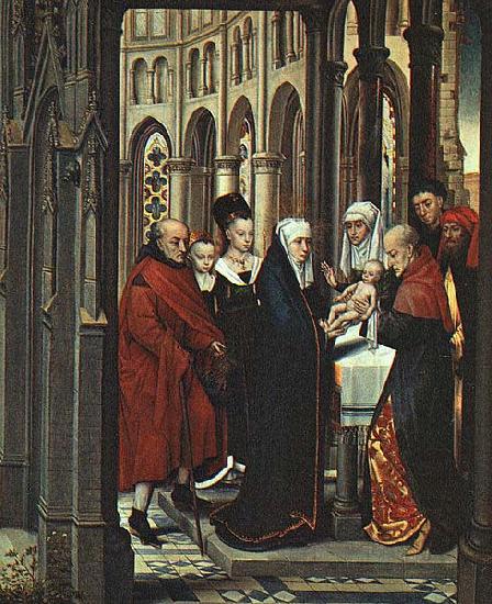 Hans Memling The Presentation in the Temple Germany oil painting art
